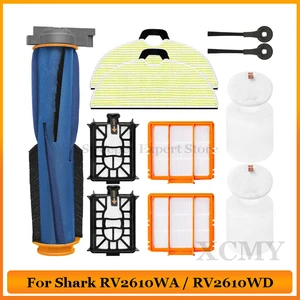 Accessories For Shark RV2610WA / RV2610WD Robot Vacuums Cleaner Main Side Brush Hepa Foam Pre Filter Mop Cloths Spare Parts