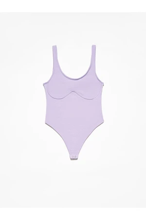 Dilvin 3787 Bodysuit-lilac