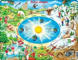 Puzzle MAXI - Roční období/44 dílků