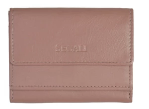 SEGALI Dámská kožená peněženka 1756 baby pink