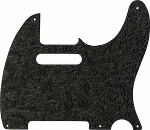 Fender Waylon Jennings Leather Pickguard Czarny