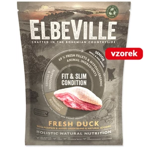 Vzorek - ELBEVILLE Senior Mini Fresh Duck Fit and Slim Condition 100g