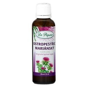 DR.POPOV Kapky bylinné ostropestřec mariánský 50 ml