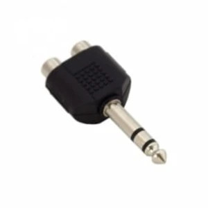 Reds Music R10 Redukcja Wtyku 2 X Gniazdo Rca / Jack Stereo 6,3mm