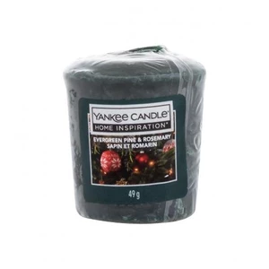 Yankee Candle Home Inspiration® Evergreen Pine & Rosemary 49 g vonná sviečka unisex