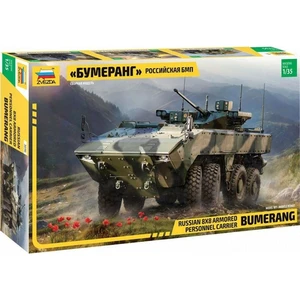 Zvezda Model Kit military Bumerang Russian APC 1:35