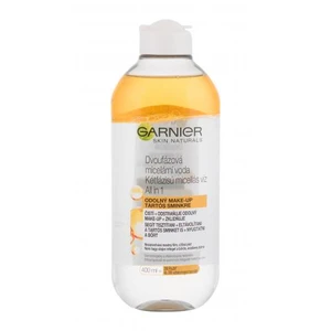 Garnier Skin Naturals Two-Phase Micellar Water All In One 400 ml micelárna voda pre ženy na zmiešanú pleť; na citlivú a podráždenú pleť