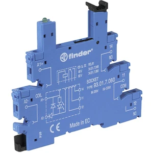Finder 93.01.3.240 pätice pre relé S úchytným strmeňom, s LED diódou, S EMV odrušením Vhodné pre sériu: Finder rad 34  (