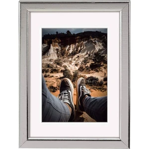 Hama 31675 vymeniteľný fotorámček Formát papiera: 10 x 15 cm  strieborná