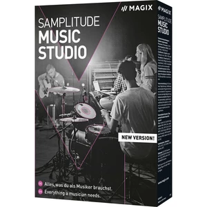 Magix Samplitude Music Studio (2021) plná verzia, 1 licencia Windows hudobný softvér