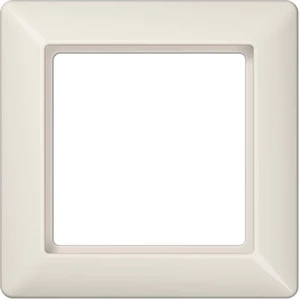 Jung 1-násobný rámček   krémovo biela AS581