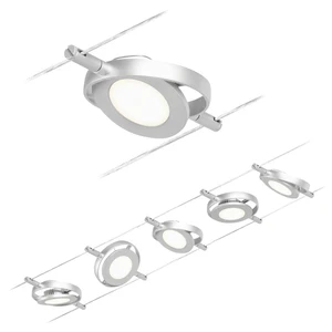 Paulmann  94414 kompletný systém lankových svietidiel pevne zabudované LED osvetlenie  LED   chróm (matný)