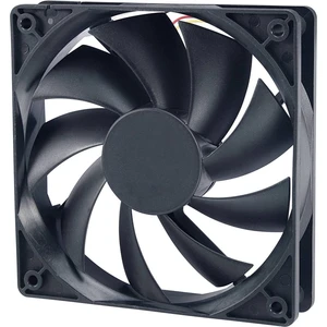 Akasa AK-174BKT-B PC vetrák s krytom  (š x v x h) 120 x 120 x 25 mm