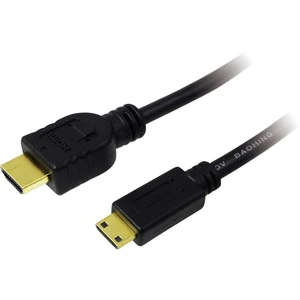 LogiLink HDMI prepojovací kábel #####HDMI-A Stecker, #####HDMI-Mini-C Stecker 2.00 m čierna CH0023  #####HDMI-Kabel