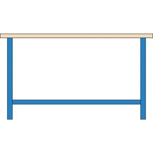 Thur-Metall 86413333 Pracovný stôl (š x v x h) 1500 x 840 x 700 mm