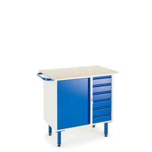 ROLLCART 07-4375 Pracovný stôl (š x h) 600 mm x 1000 mm