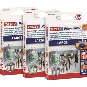 tesa POWERSTRIPS® Large Powerstrips® Large  biela Množstvo: 30 ks
