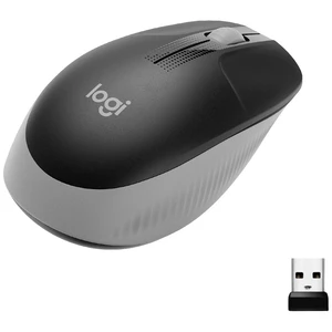 Logitech M190 #####Kabellose Maus bezdrôtový optická stredne sivá 3 null 1000 dpi