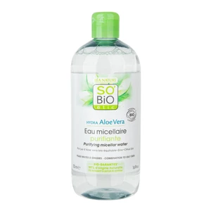 Voda micelární Aloe Vera čisticí — zinek a citrusy 500 ml BIO   SO’BiO étic