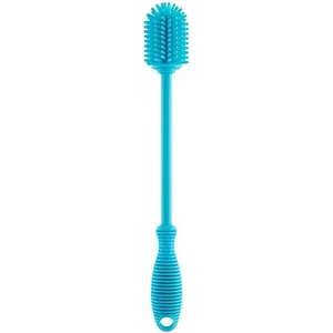 Chicco Cleaning Brush Silicone kefa na čistenie Blue 1 ks