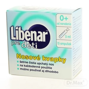 Libenar pre deti nosové kvapky (ampulky)