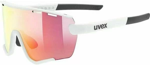 UVEX Sportstyle 236 S Set White Mat/Red Mirrored Okulary rowerowe