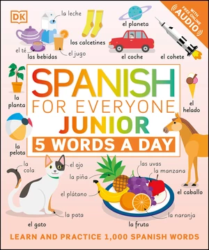 Spanish for Everyone Junior 5 Words a Day