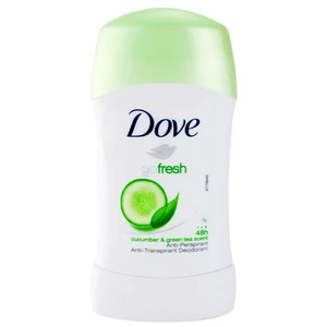Dove Go Fresh Antiperspirant tuhý antiperspitant Cucumber & Green Tea 40 ml