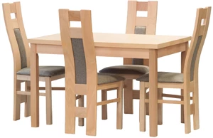 STIMA Jídelní set stůl UDINE / židle TOSCA 4 ks masiv Buk