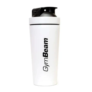 Gymbeam šejker steel white 750 ml