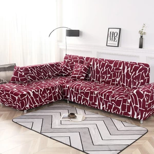 1/2/3/4 Seat Covers Elastic Couch Sofa Cover Armchair Slipcovers for Living Room Home Decor