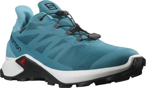 Salomon Supercross 3 GTX EU 44 ⅔, Crystal Teal/Wht/R Pánské boty