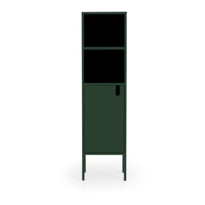 Tmavozelená skriňa Tenzo Uno, výška 152 cm