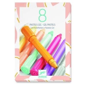 Sada 8 gélových pasteliek Djeco Soft