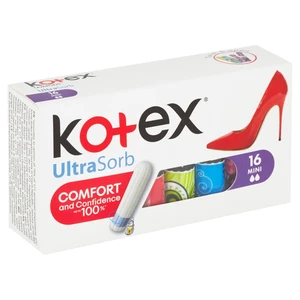 KOTEX tampóny Ultra Sorb Mini 16 ks