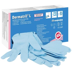 KCL Dermatril L 741 074109081C 100 ks  jednorazové rukavice Veľkosť rukavíc: 9 EN 455