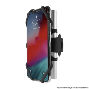 Biciklis tartó és powerbank Bone Bike Tie Pro Pack, Black