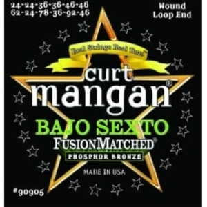 Curt Mangan Bajo Sexto Phosphor Bronze 90905 Struny Do Banjo