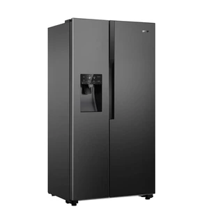 Americká chladnička Gorenje NRS9182VB InverterCompressor čierna americká chladnička • výška 179,3 cm • objem chladničky 371 l / mrazničky 191 l • ener