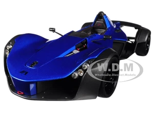 BAC Mono Metallic Blue 1/18 Model Car by Autoart