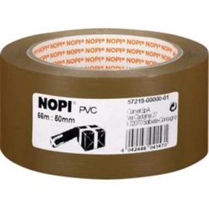 Balicí lepicí páska Nopi 57215-00000, (d x š) 66 m x 50 mm, hnědá, 1 ks