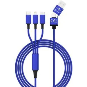 USB 2.0, USB-C kabel SMRTER_HYDRA_ULT_NB, 1.20 m, modrá