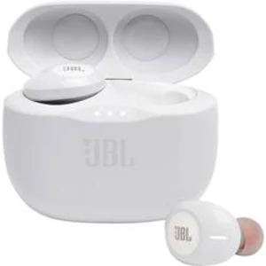 Bluetooth® Hi-Fi špuntová sluchátka JBL Tune 125 TWS JBLT125TWSWHT, bílá