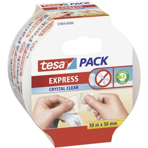 Tesapack® Express Crystal Clear 50 m x 50 mm