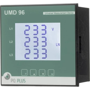 PQ Plus UMD 96EL  Univerzálne meracie zariadenie - montáž na panel - Ethernet série UMD