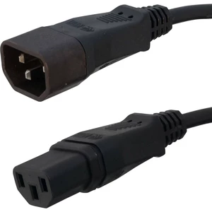 HAWA R775 IEC prepojovací kábel  čierna 3.00 m