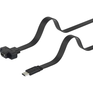 Renkforce #####USB-Kabel #####USB 3.2 Gen1 (USB 3.0 / USB 3.1 Gen1) #####USB-C™ Stecker, #####USB-C™ Buchse  25.00 cm či