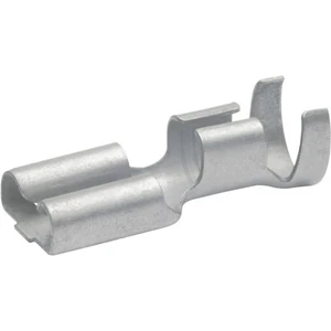 Klauke 2730 faston zásuvka  Šírka zástrčky: 6.30 mm Hrúbka konektora: 0.80 mm 180 ° neizolované mosadz 1 ks