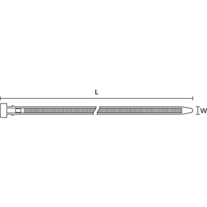 HellermannTyton 132-20360 CT203-PA66HS-BK sťahovacie pásky 200 mm 7.60 mm čierna s rozpernou kotvou, žiarovo stabilizova