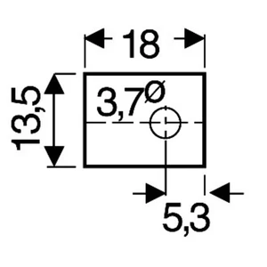 Fischer Elektronik GS 66 P sľudová podložka (d x š) 18 mm x 13.5 mm Vhodný pre TOP-66 1 ks